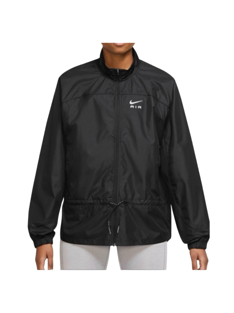 Nike Air Windbreaker Jacket Womens Medium Black Running Dq6230-010